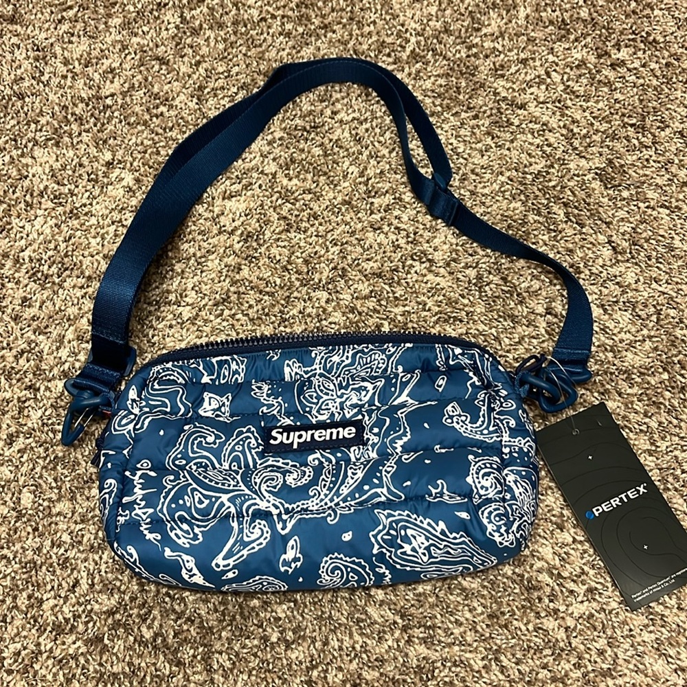 Supreme Puffer Shoulder Bag